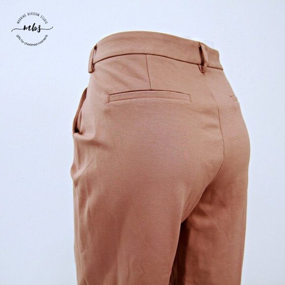 NWT Korye Mid Rise Straight Leg Dress Pants Tan Women US XL, 16 - Picture 7 of 10